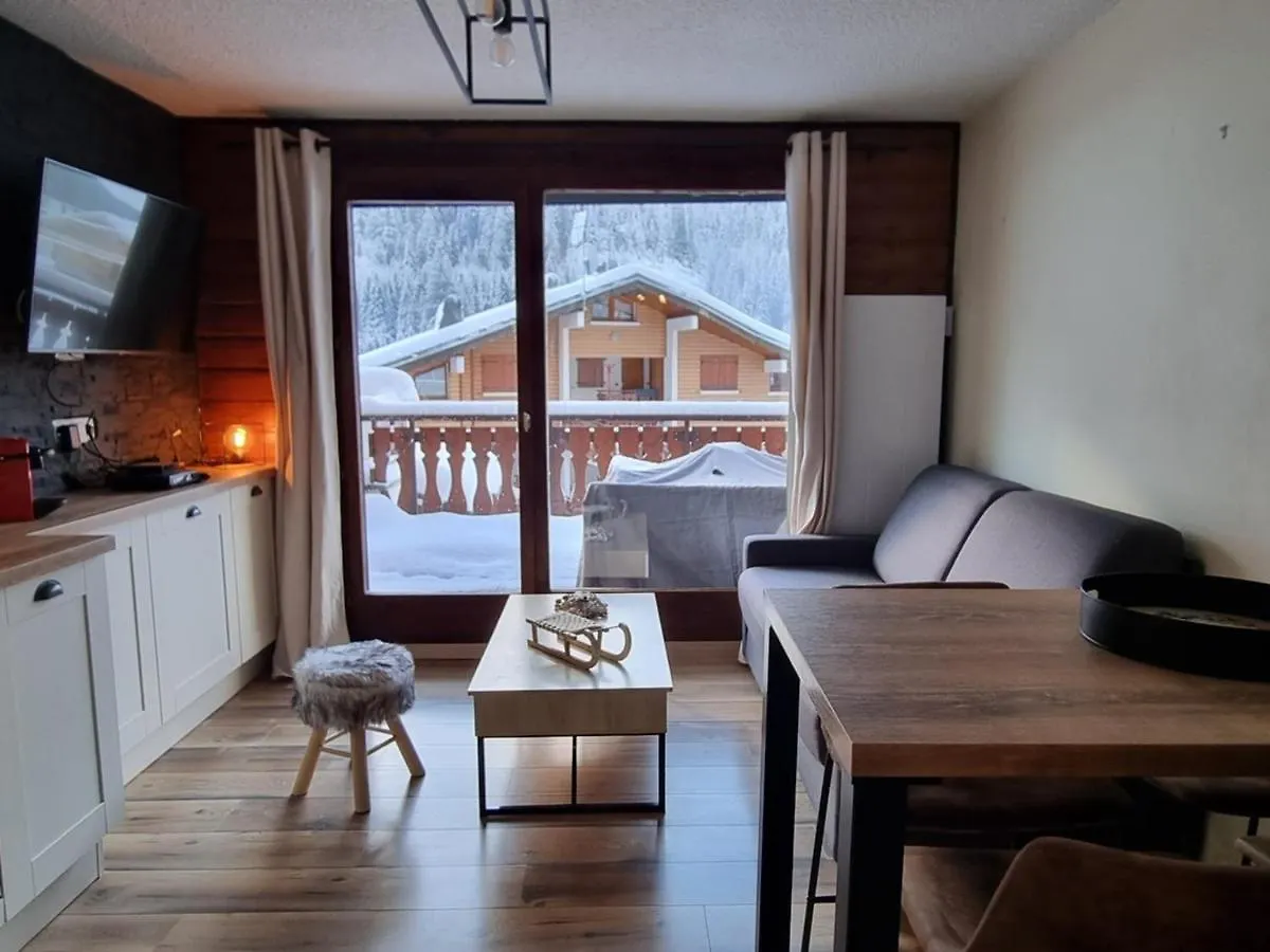 Moderne Appart. 4 Pers. Avec Terrasse Plein Sud, Proche Telecabine Du Linga - Equipements Inclus - Fr-1-198-222 Chatel